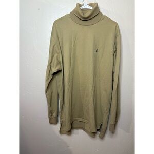 Polo Ralph Lauren Khaki Turtle Neck Size XL